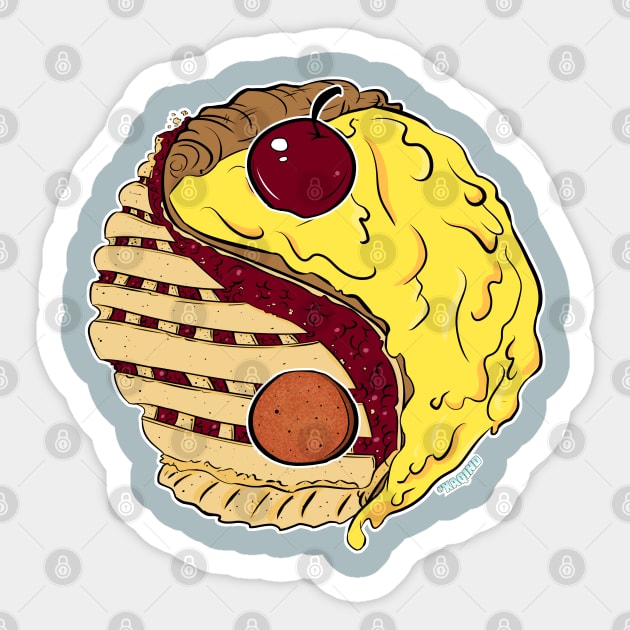 Pie in Harmony Sticker by xaq